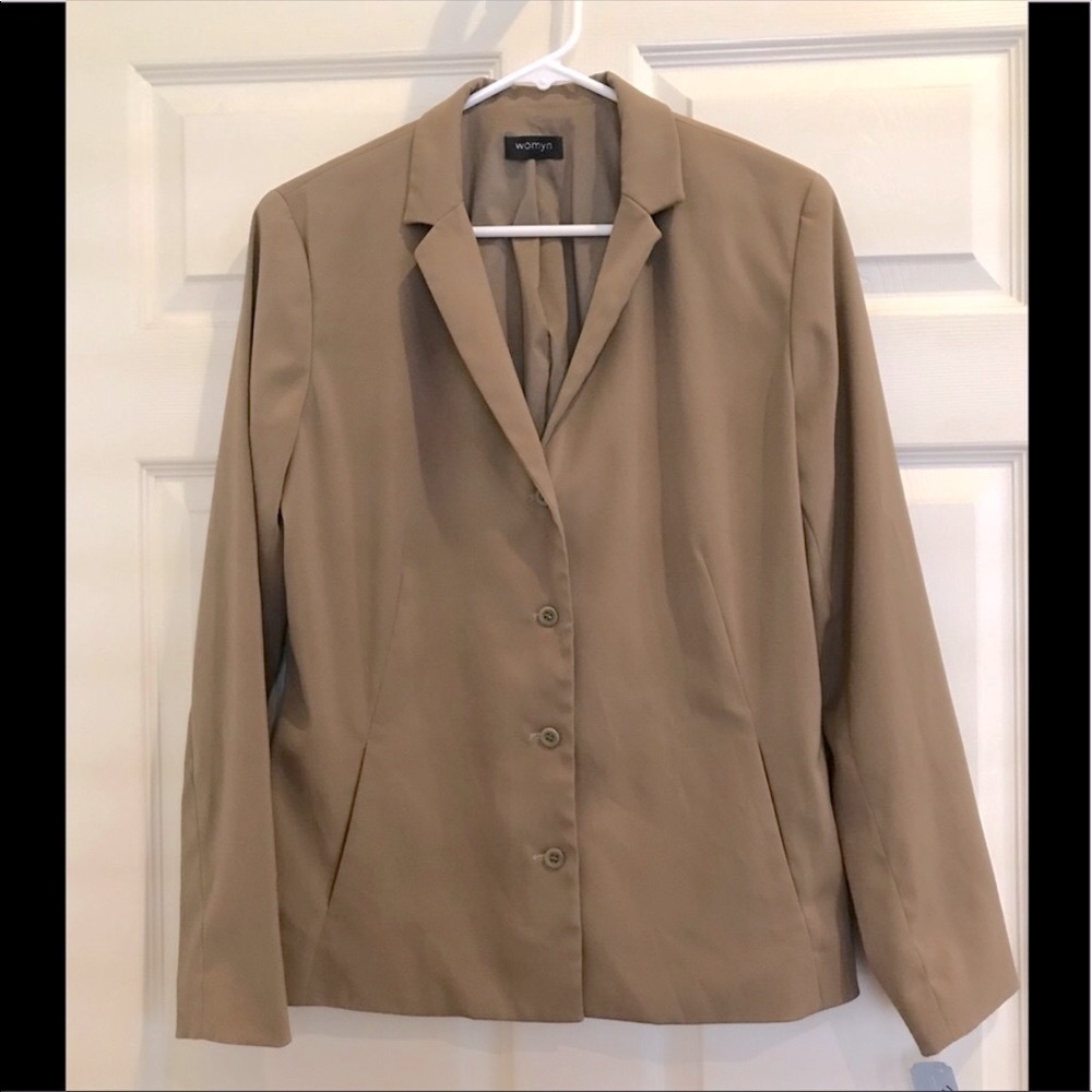 WOMYN lined button blazer NWT - Picture 5 of 16